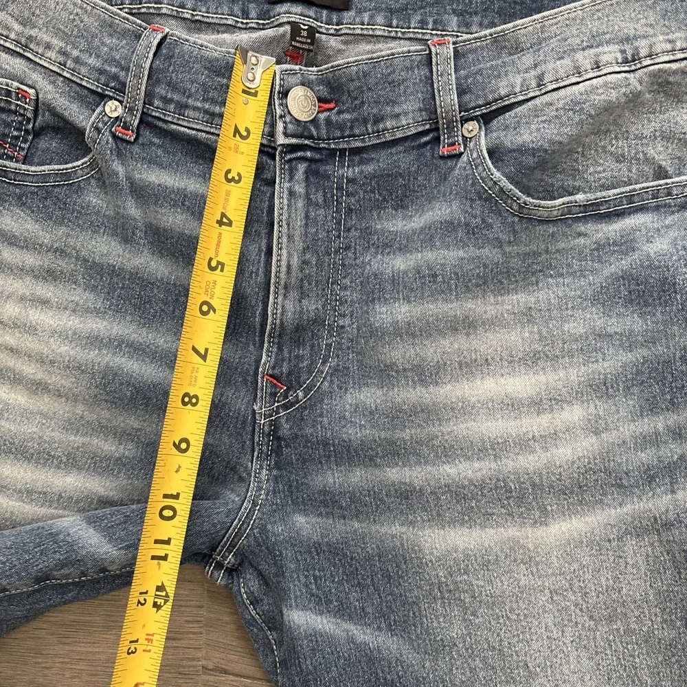 True Religion Ricky Relaxed Straight Jeans Mens 38 L34 Designer Denim NWOT